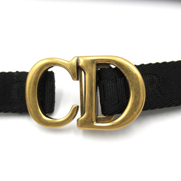 Dior Saddle bag Navy canvas - Picture 6 of 8